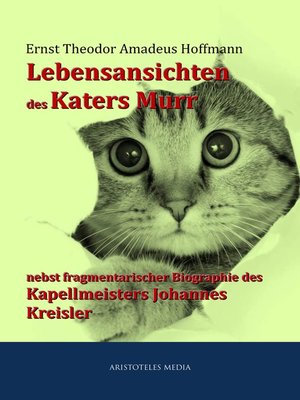 cover image of Lebensansichten des Katers Murr